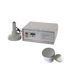 HZPK DCGY-1000 mini hand plastic glass jar can cap lid aluminum foil heat hot induction packaging sealer sealing machine